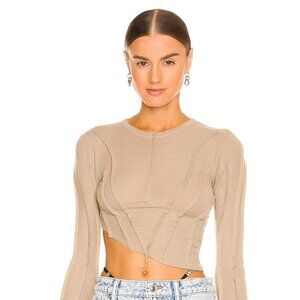 Sami Miro Vintage Asymmetric Long Sleeve Top – Size M